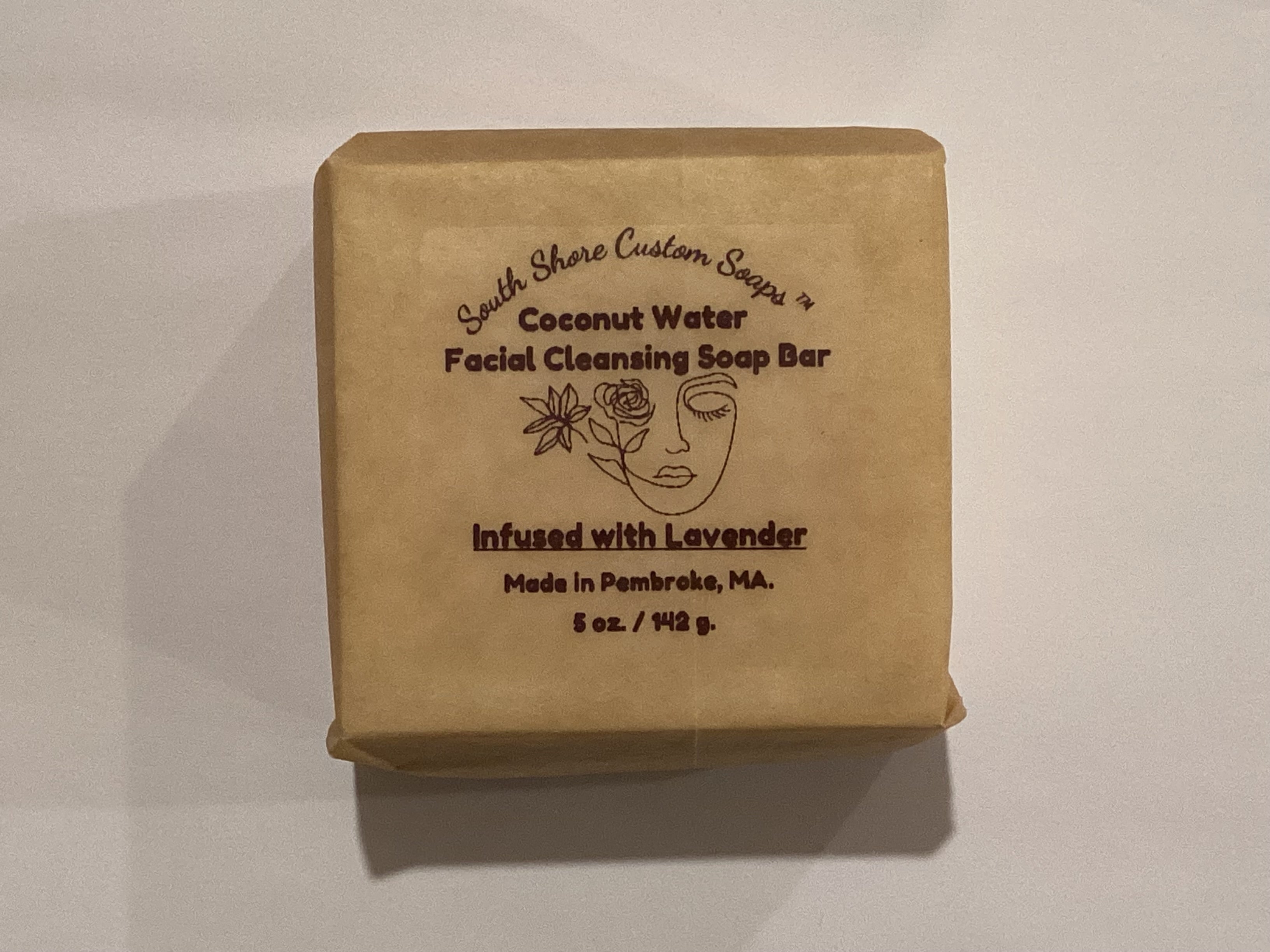 Coconut Water Facial Cleansing Soap Bar