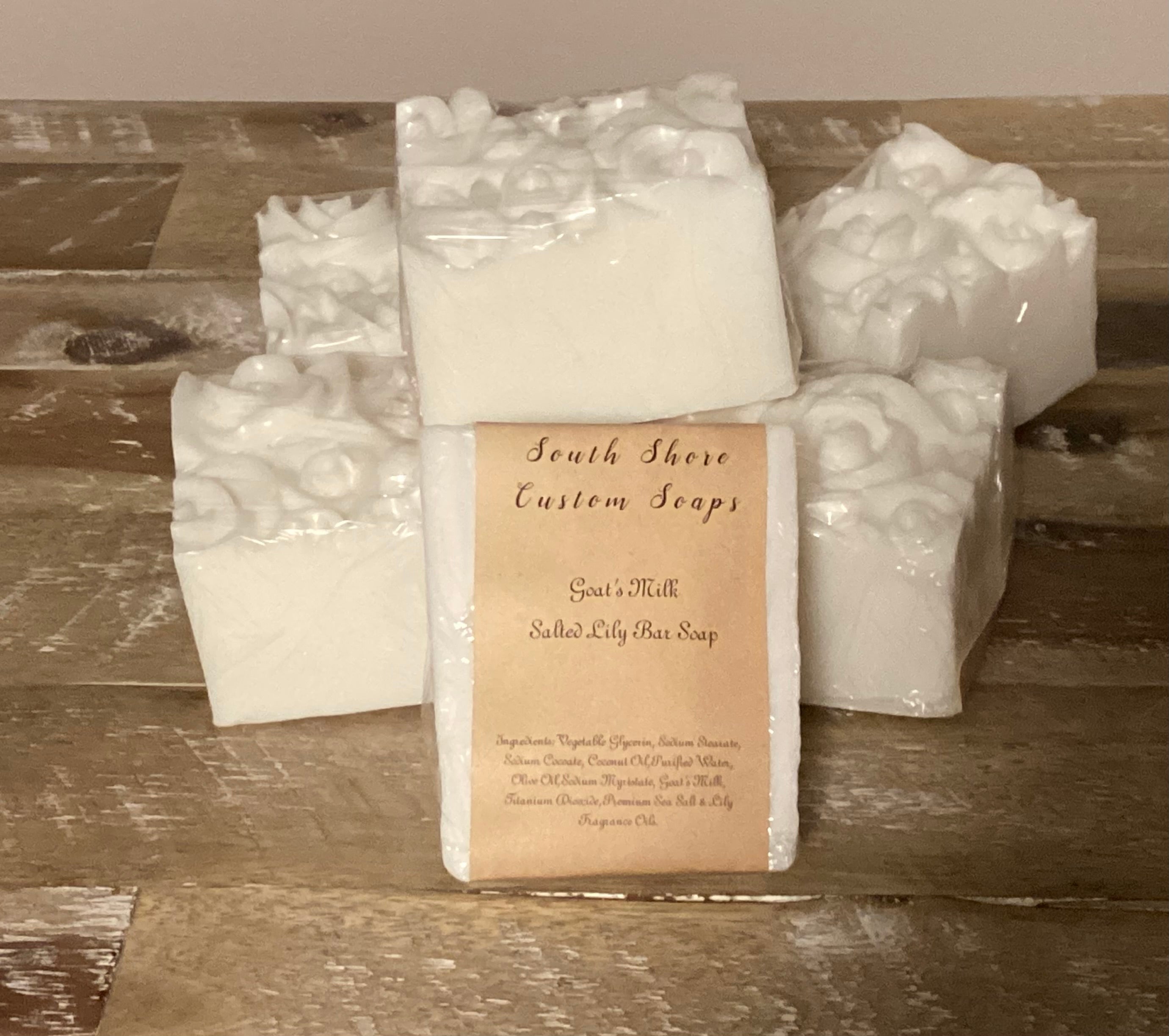 Goat’s Milk Salted Lily Bar Soap