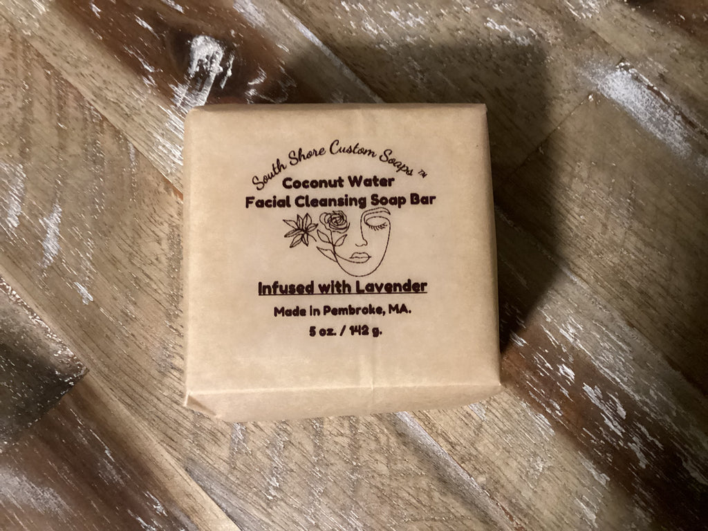 Coconut Water Facial Cleansing Soap Bar
