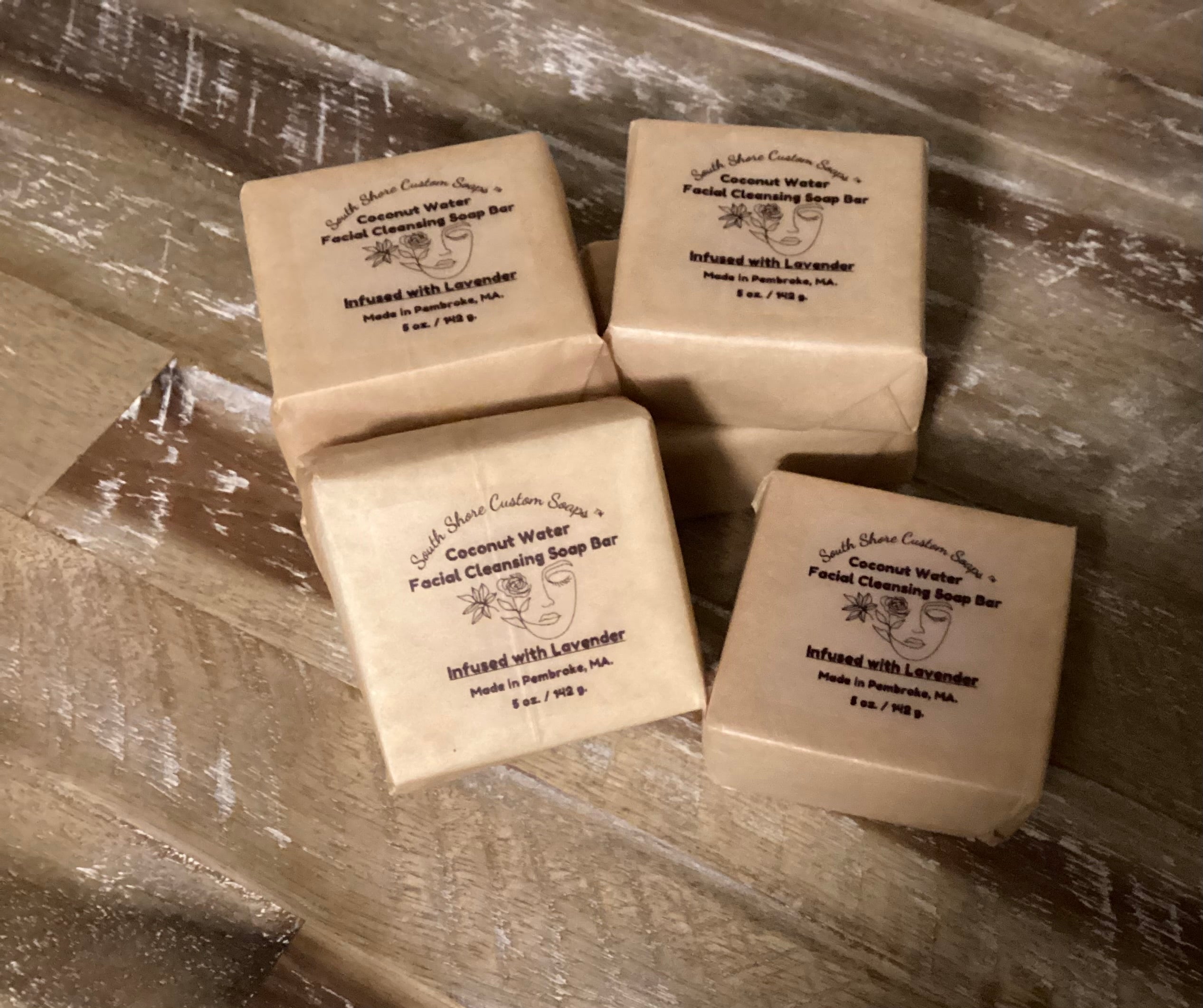 Coconut Water Facial Cleansing Soap Bar