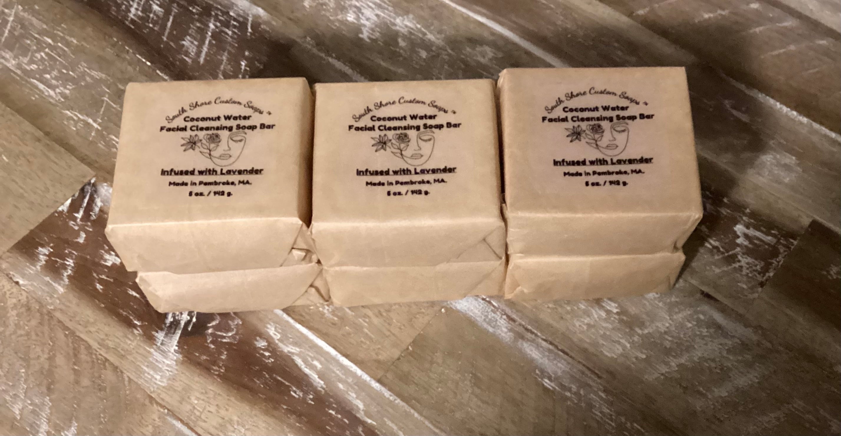 Coconut Water Facial Cleansing Soap Bar