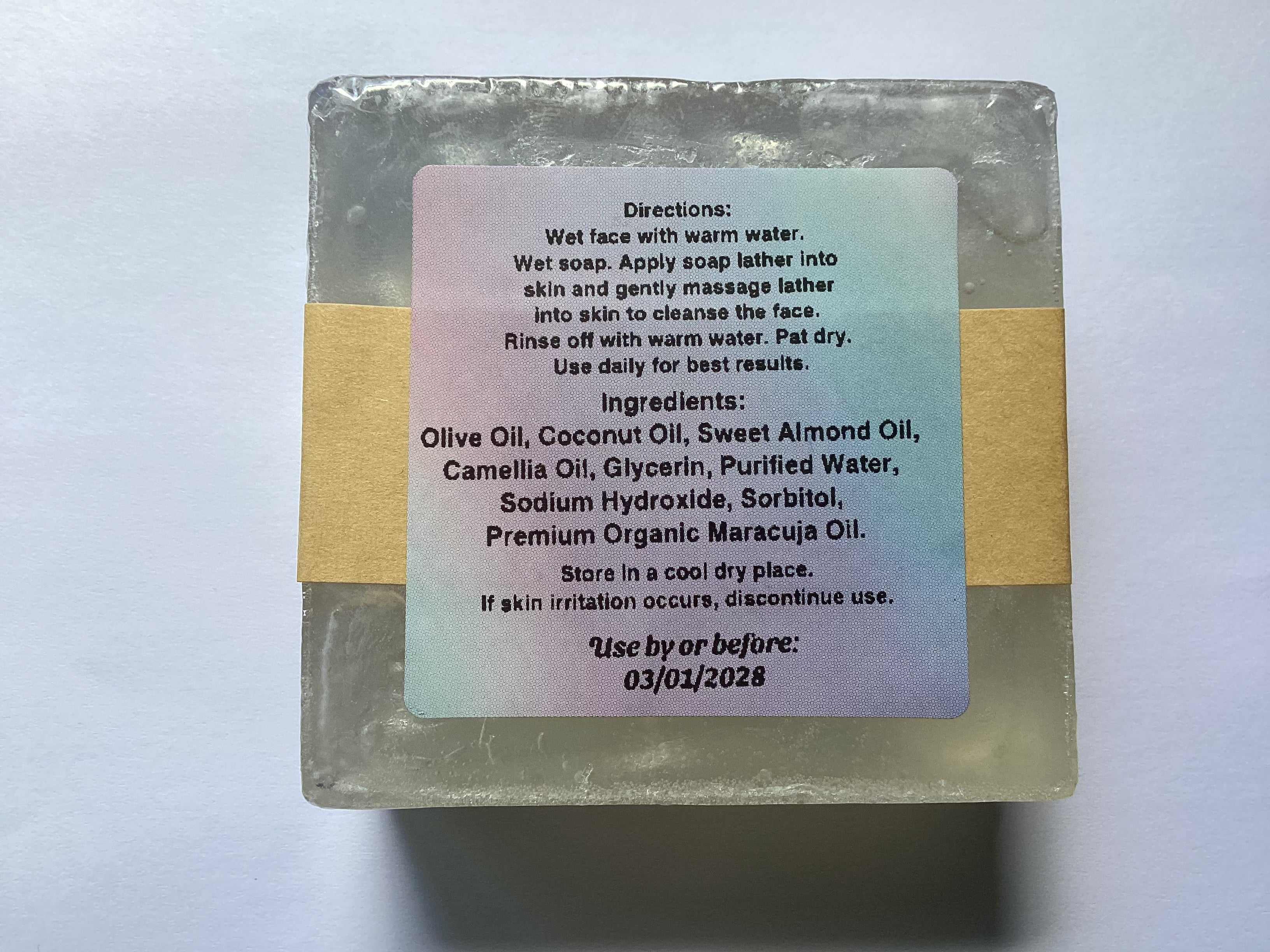 Maracuja Facial Cleansing Soap