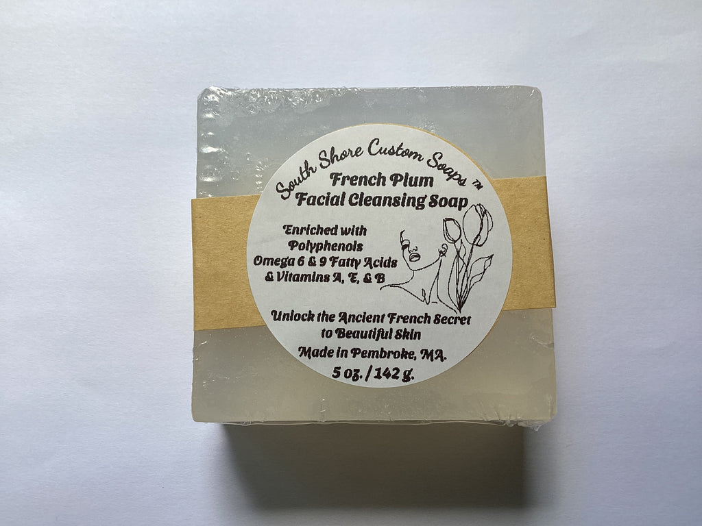 French Plum Facial Cleansing Soap