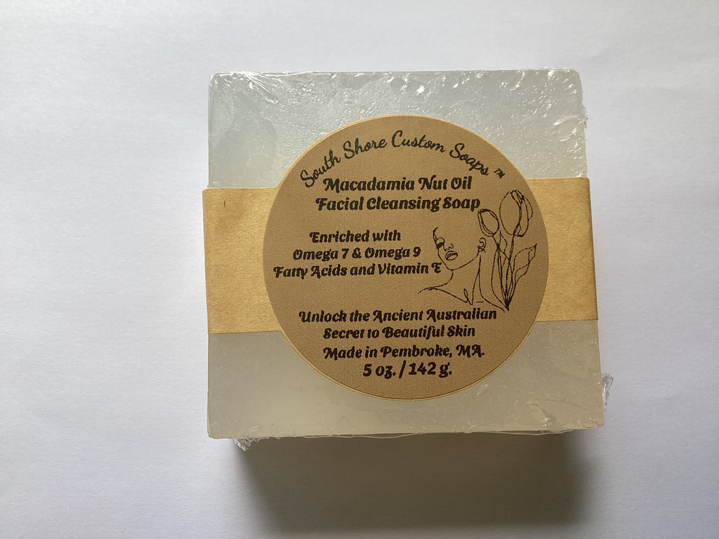 Macadamia Nut Oil Facial Cleansing Soap