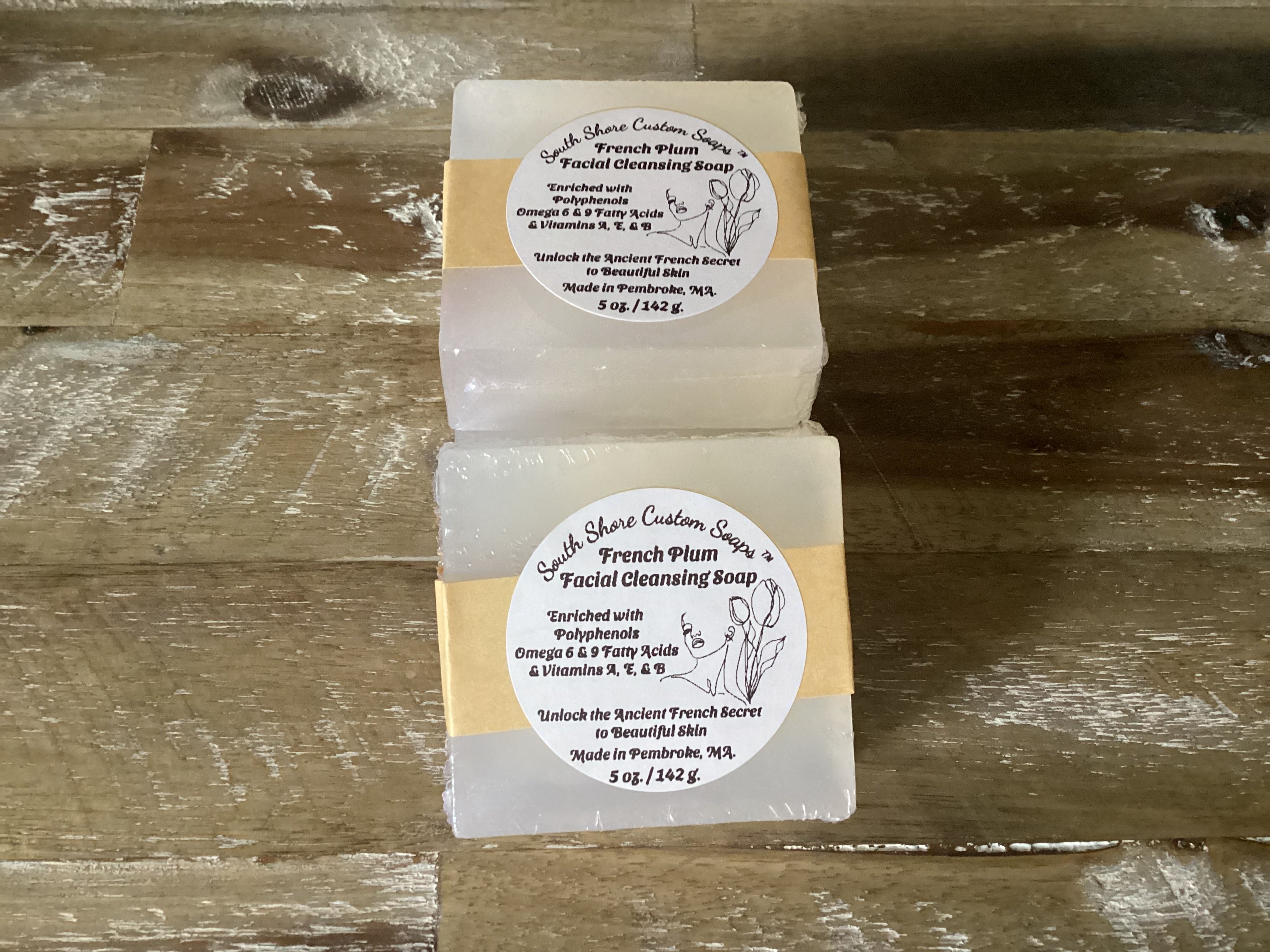French Plum Facial Cleansing Soap