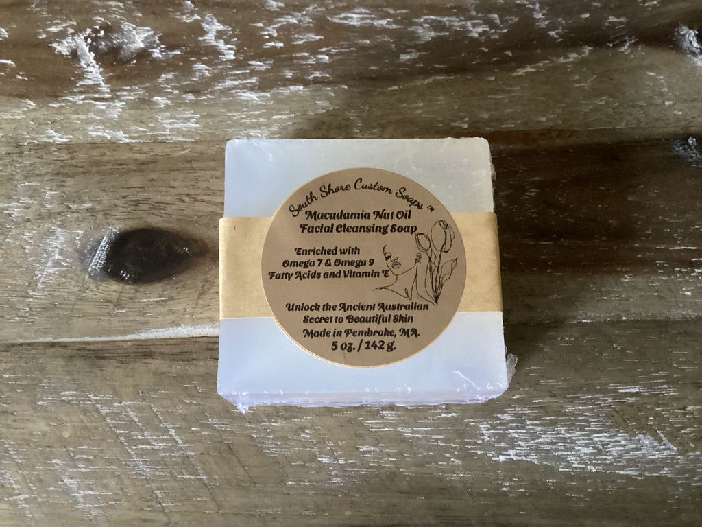 Macadamia Nut Oil Facial Cleansing Soap