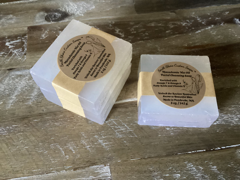 Macadamia Nut Oil Facial Cleansing Soap