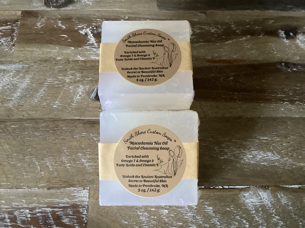 Macadamia Nut Oil Facial Cleansing Soap
