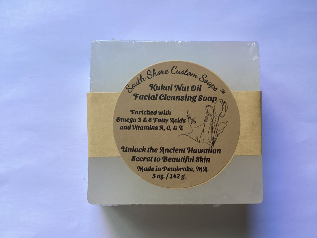 Kukui Nut Oil Facial Cleansing Soap