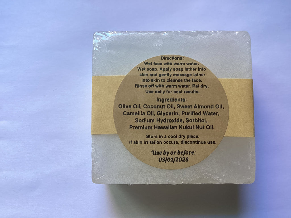 Kukui Nut Oil Facial Cleansing Soap