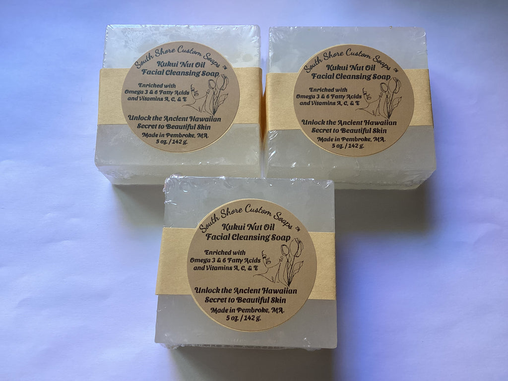 Kukui Nut Oil Facial Cleansing Soap