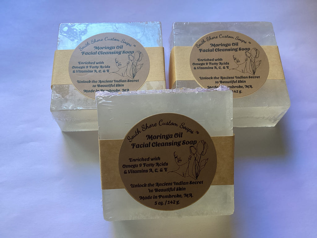 Moringa Oil Facial Cleansing Soap