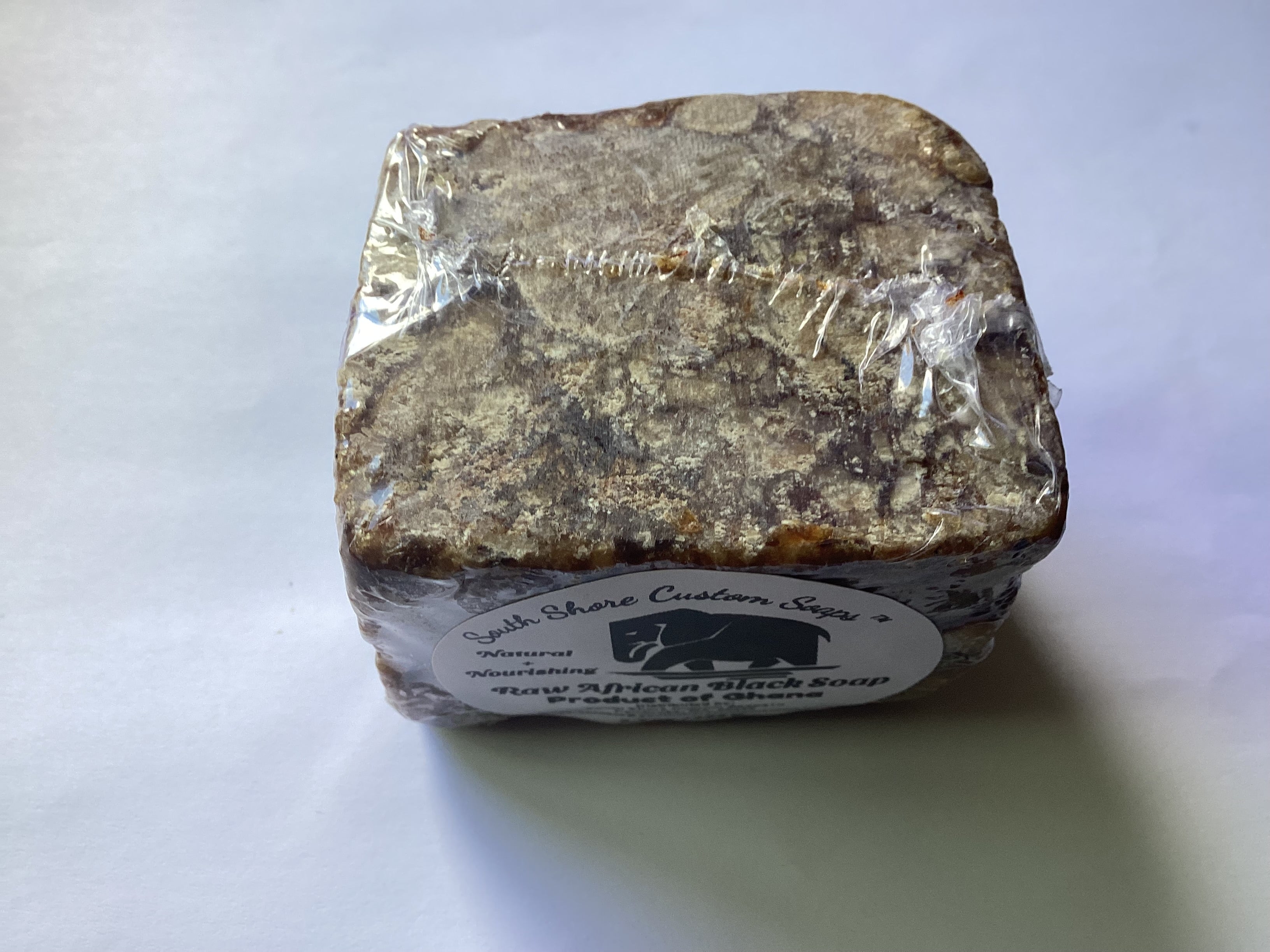 Raw African Black Soap