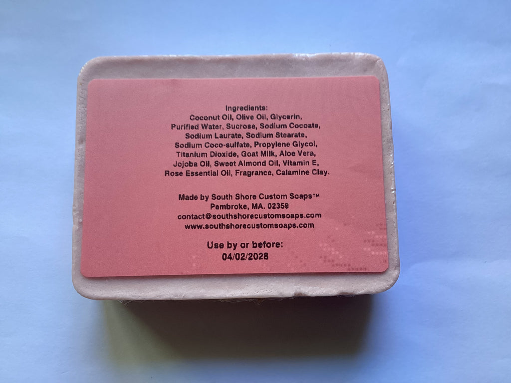 Rose & Patchouli Goat Milk Soap