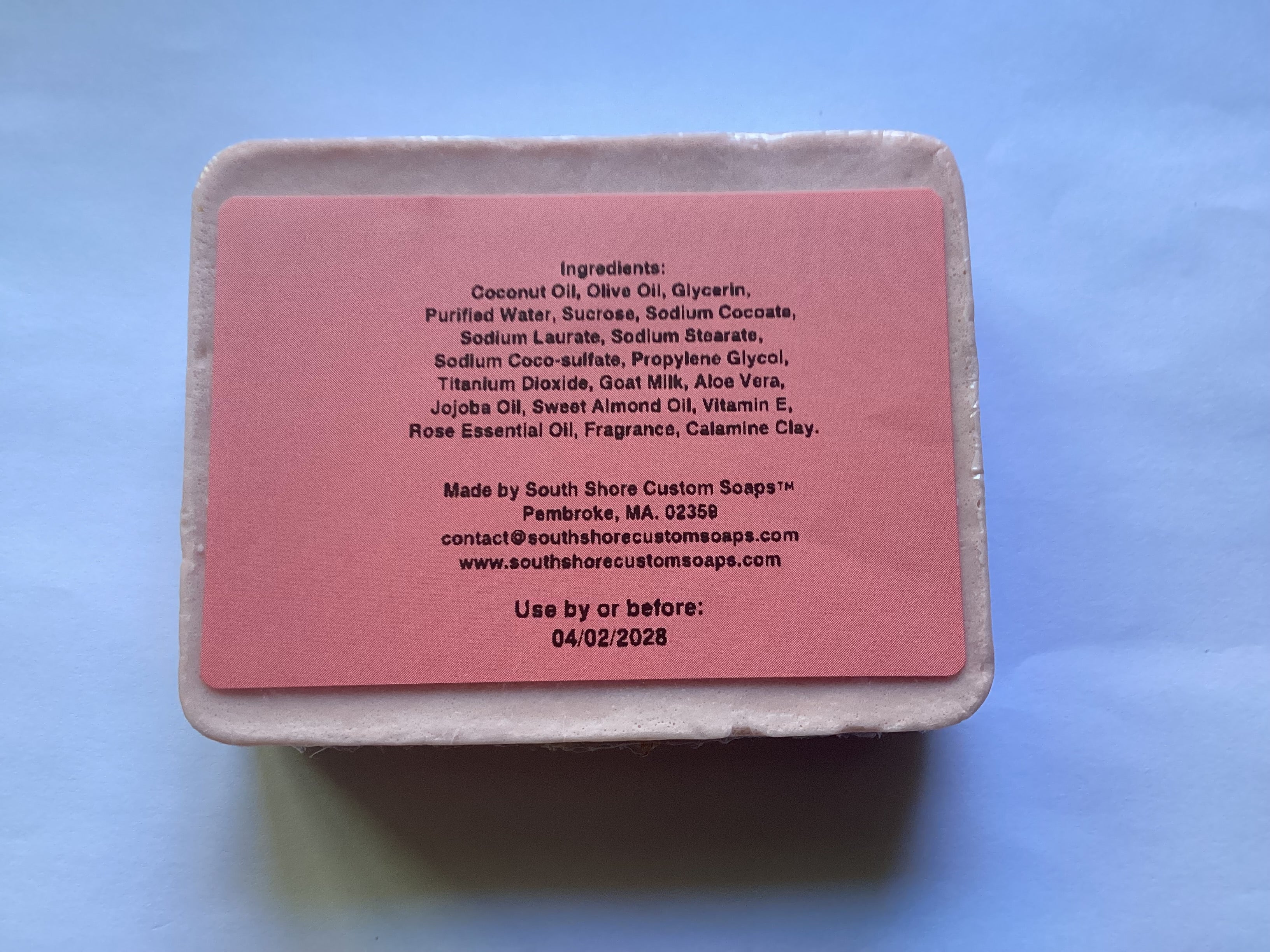 Rose & Patchouli Goat Milk Soap