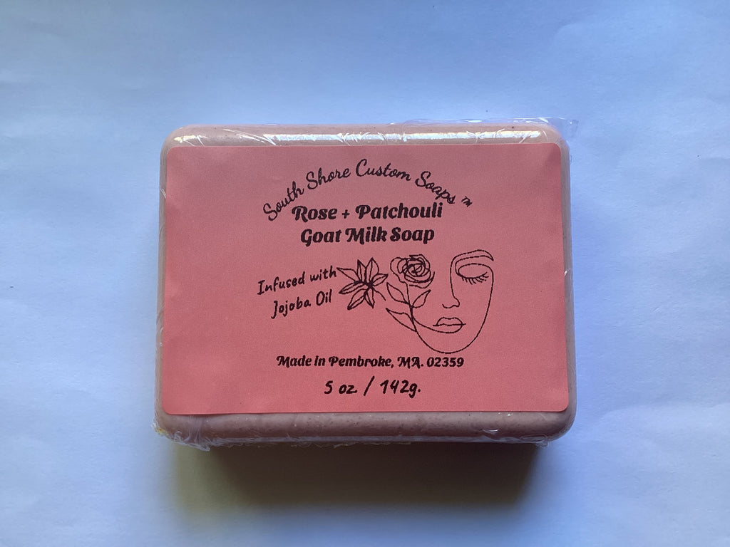 Rose & Patchouli Goat Milk Soap