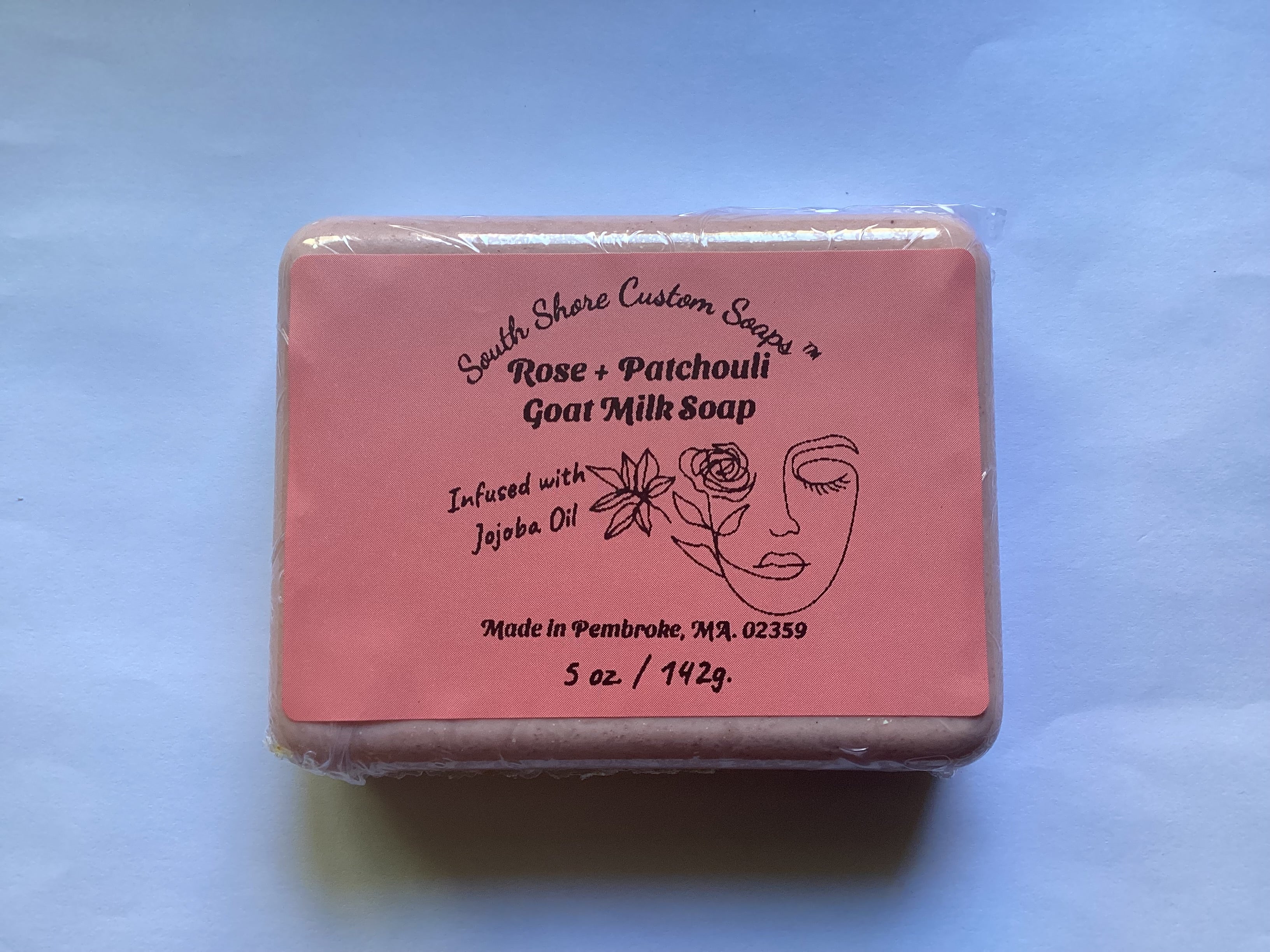 Rose & Patchouli Goat Milk Soap