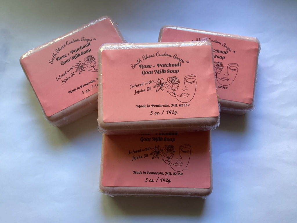 Rose & Patchouli Goat Milk Soap