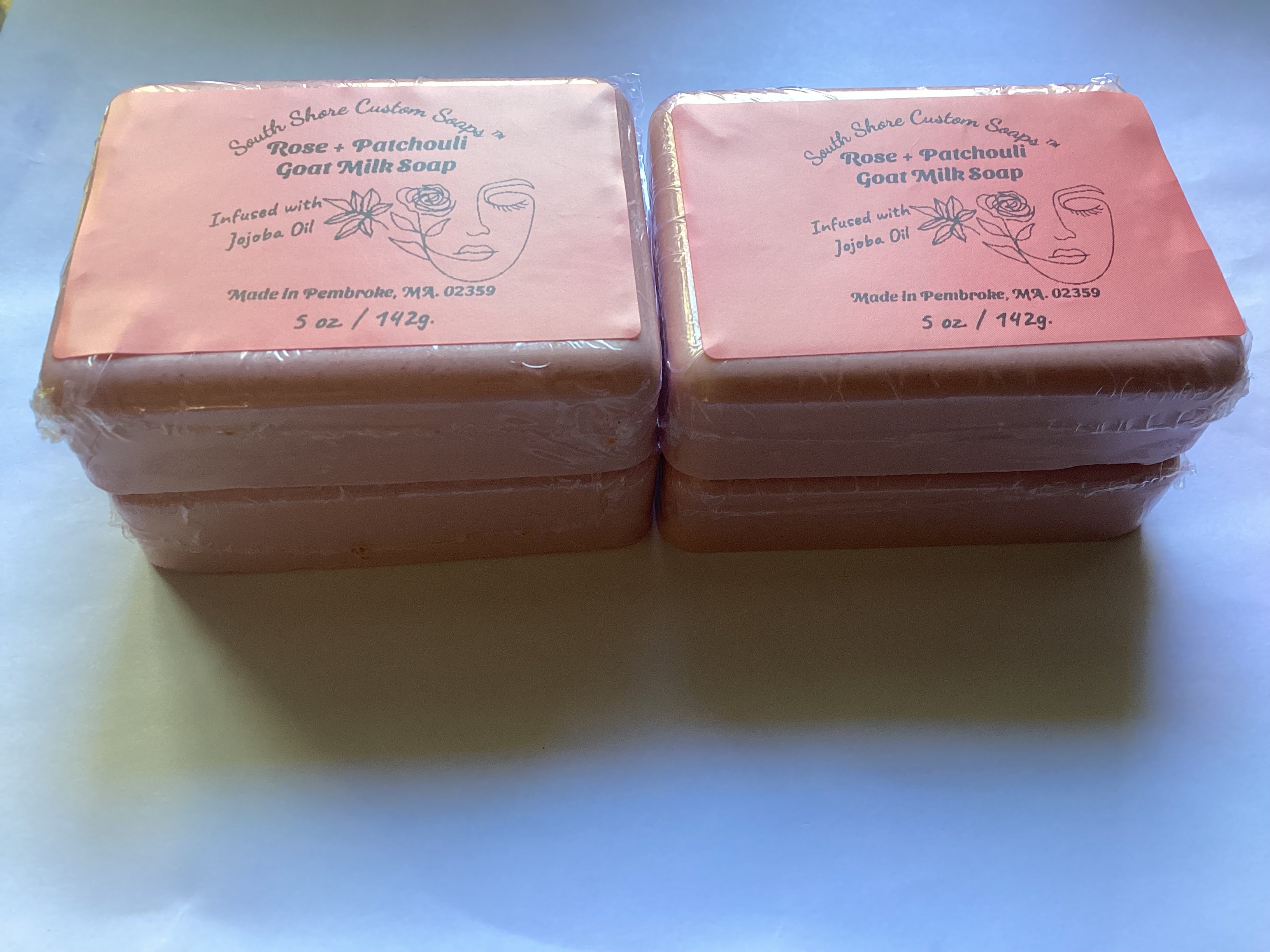 Rose & Patchouli Goat Milk Soap