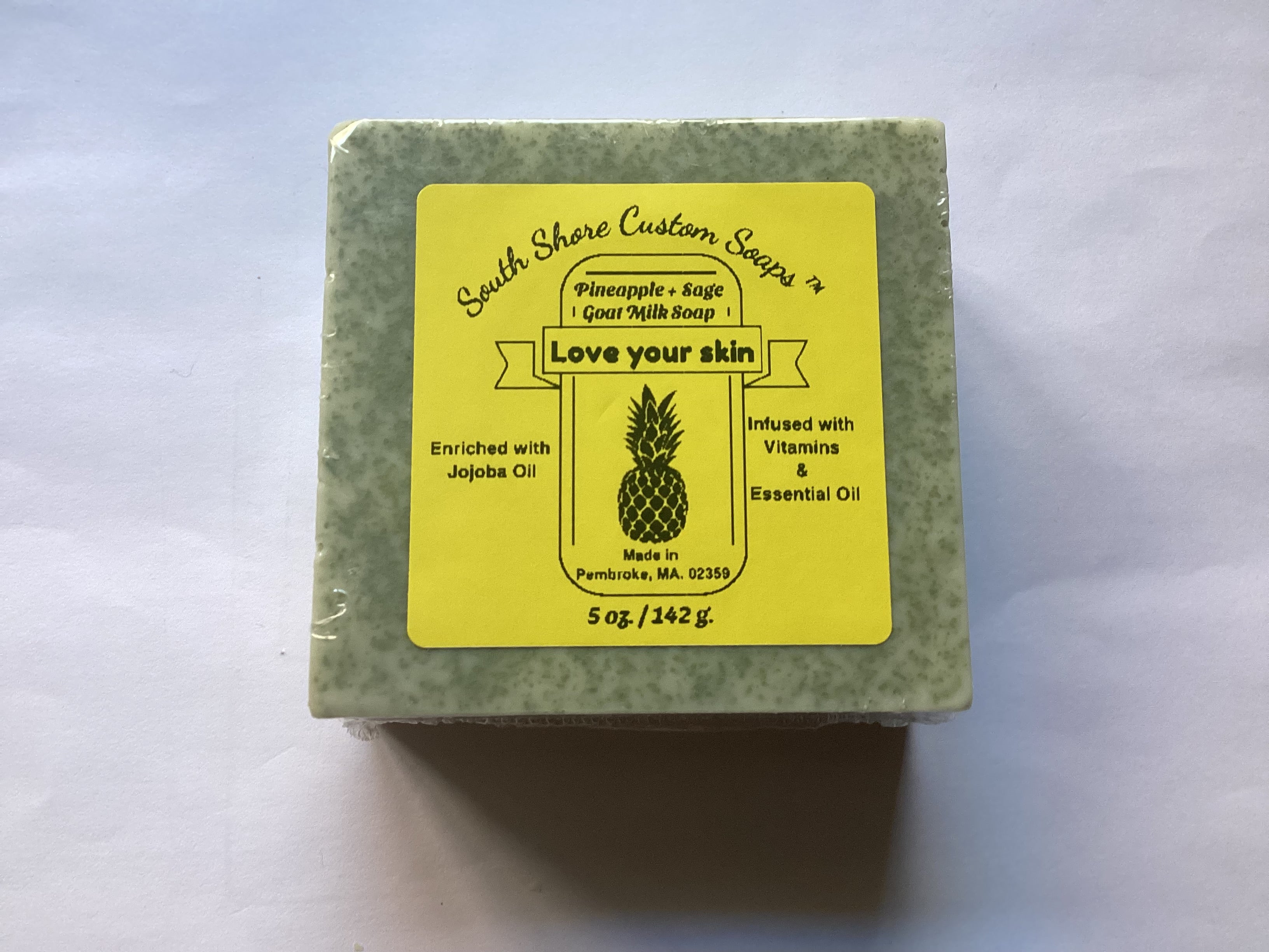 Pineapple + Sage Goat Milk Soap