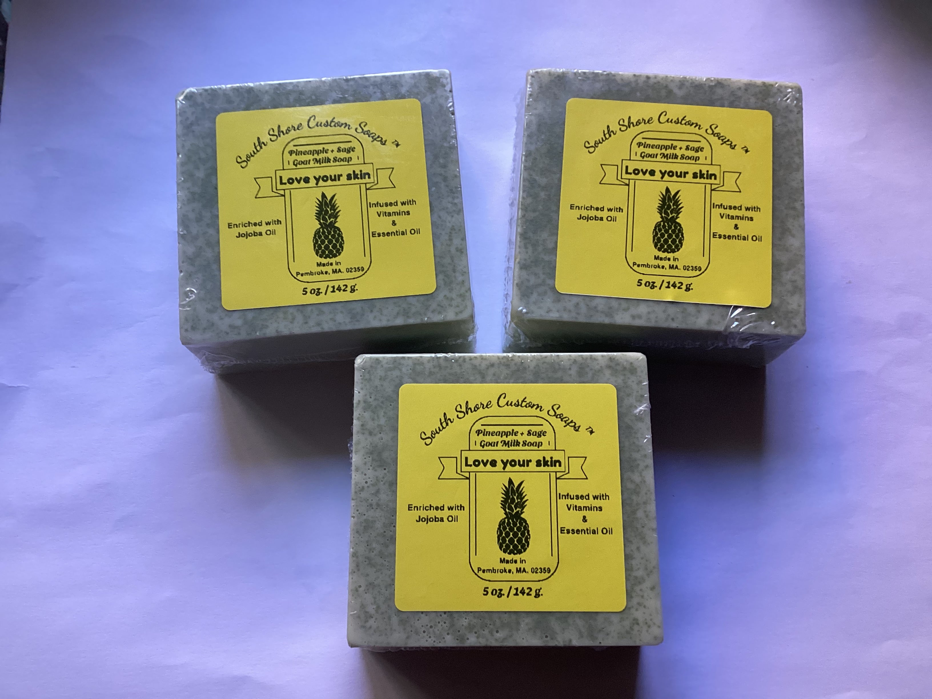 Pineapple + Sage Goat Milk Soap