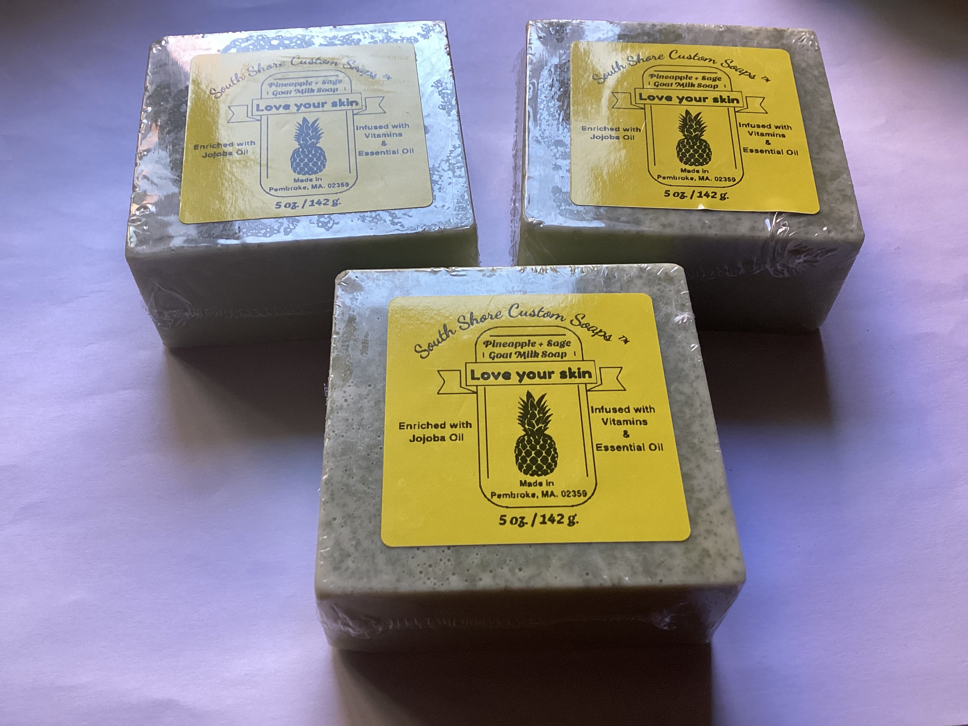 Pineapple + Sage Goat Milk Soap