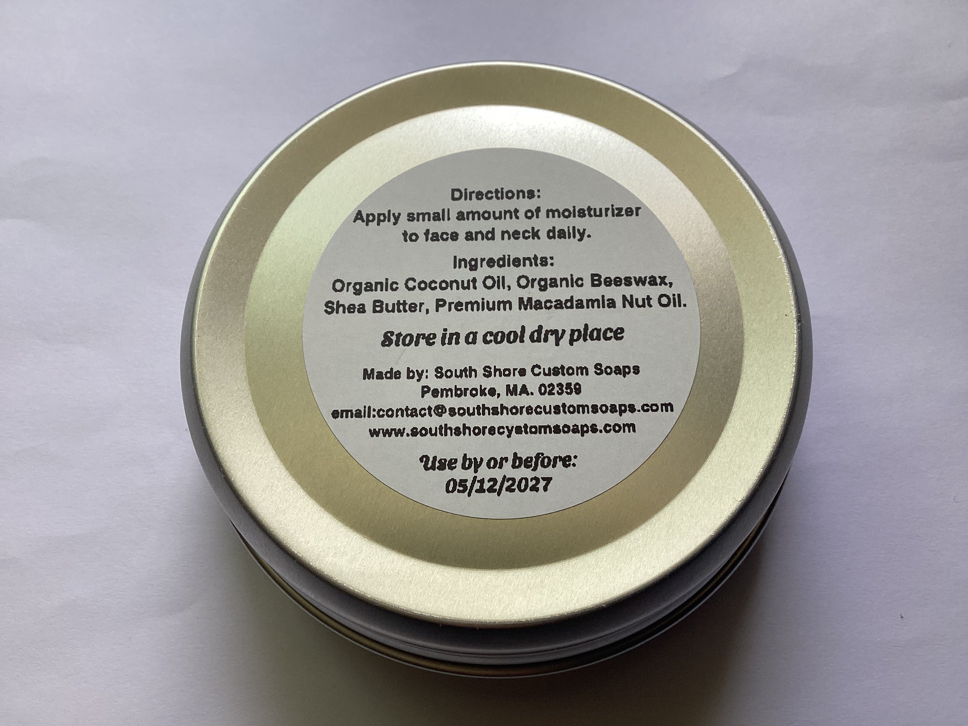 Coconut & Macadamia Premium Facial Moisturizer