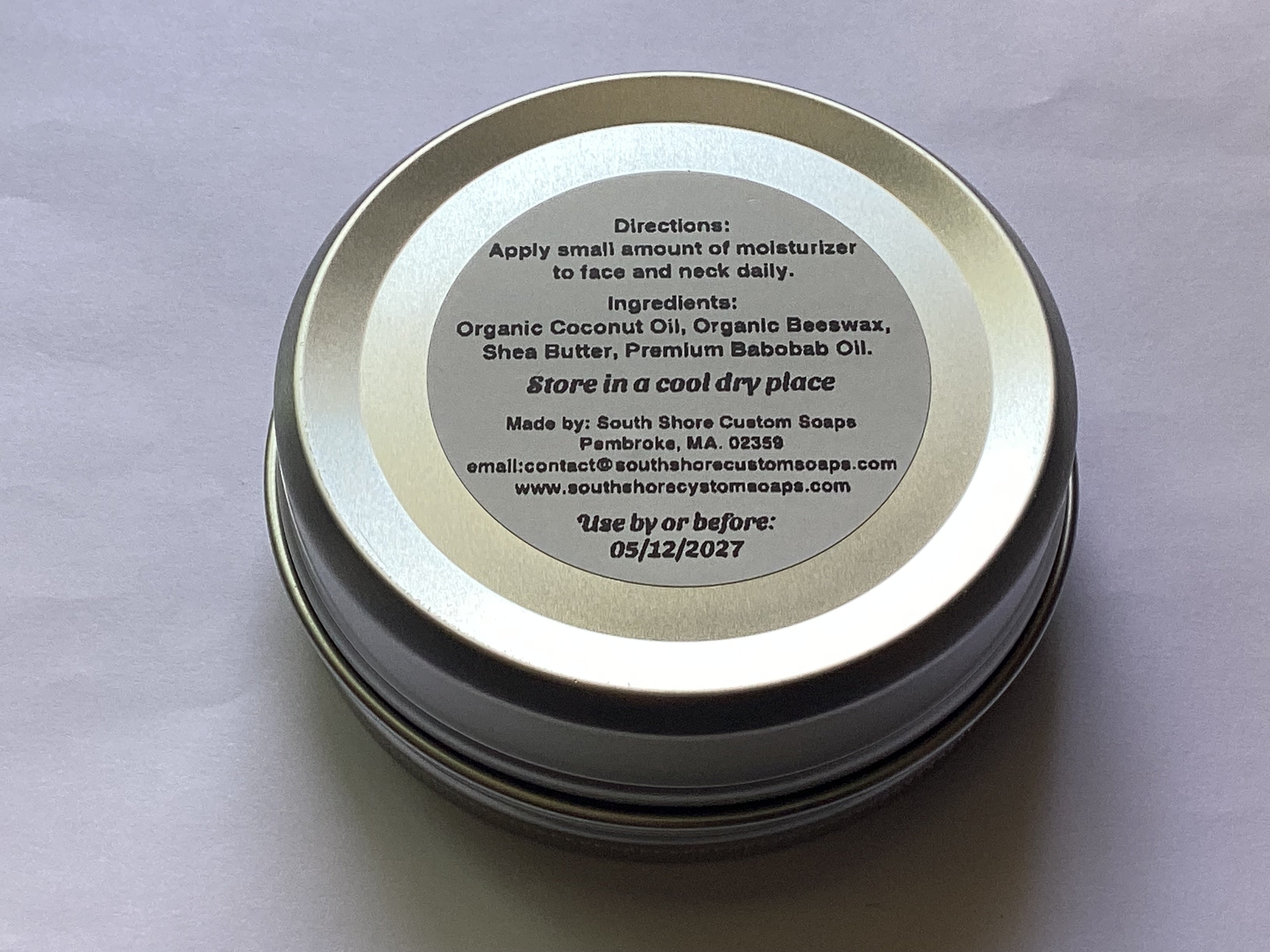 Coconut & Baobab Premium Facial Moisturizer