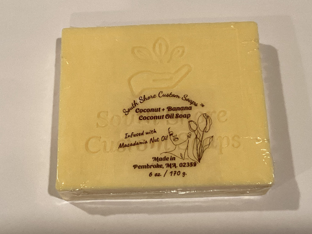 Coconut + Banana Coconut Oil Soap