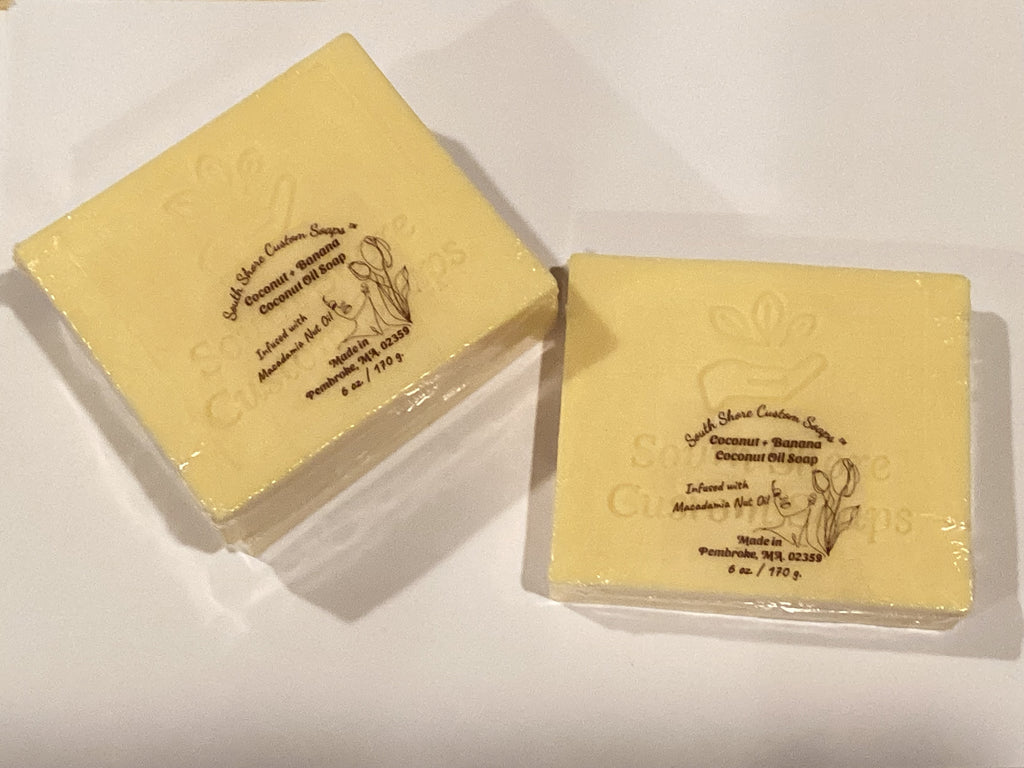 Coconut + Banana Coconut Oil Soap