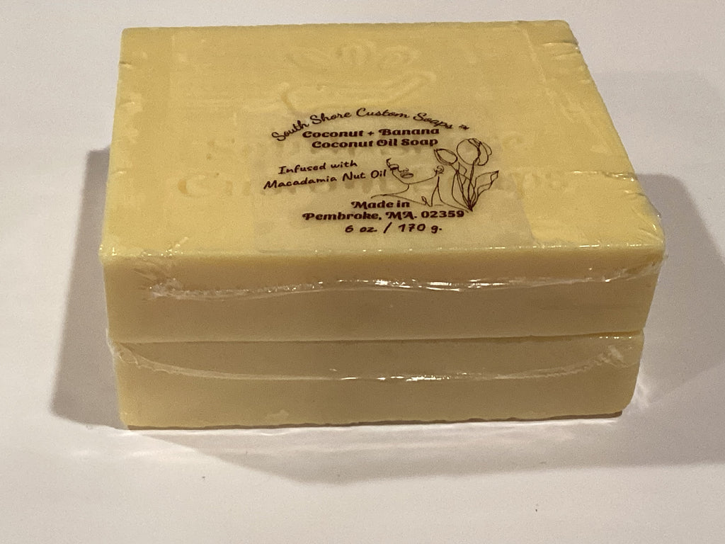 Coconut + Banana Coconut Oil Soap