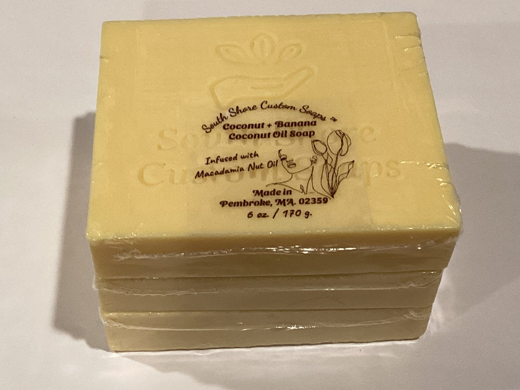 Coconut + Banana Coconut Oil Soap