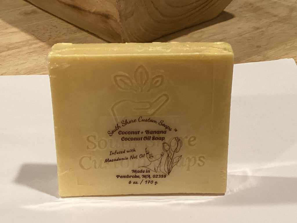 Coconut + Banana Coconut Oil Soap
