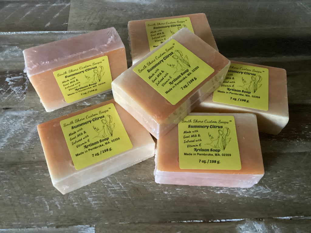 Summery Citrus Artisan Soap