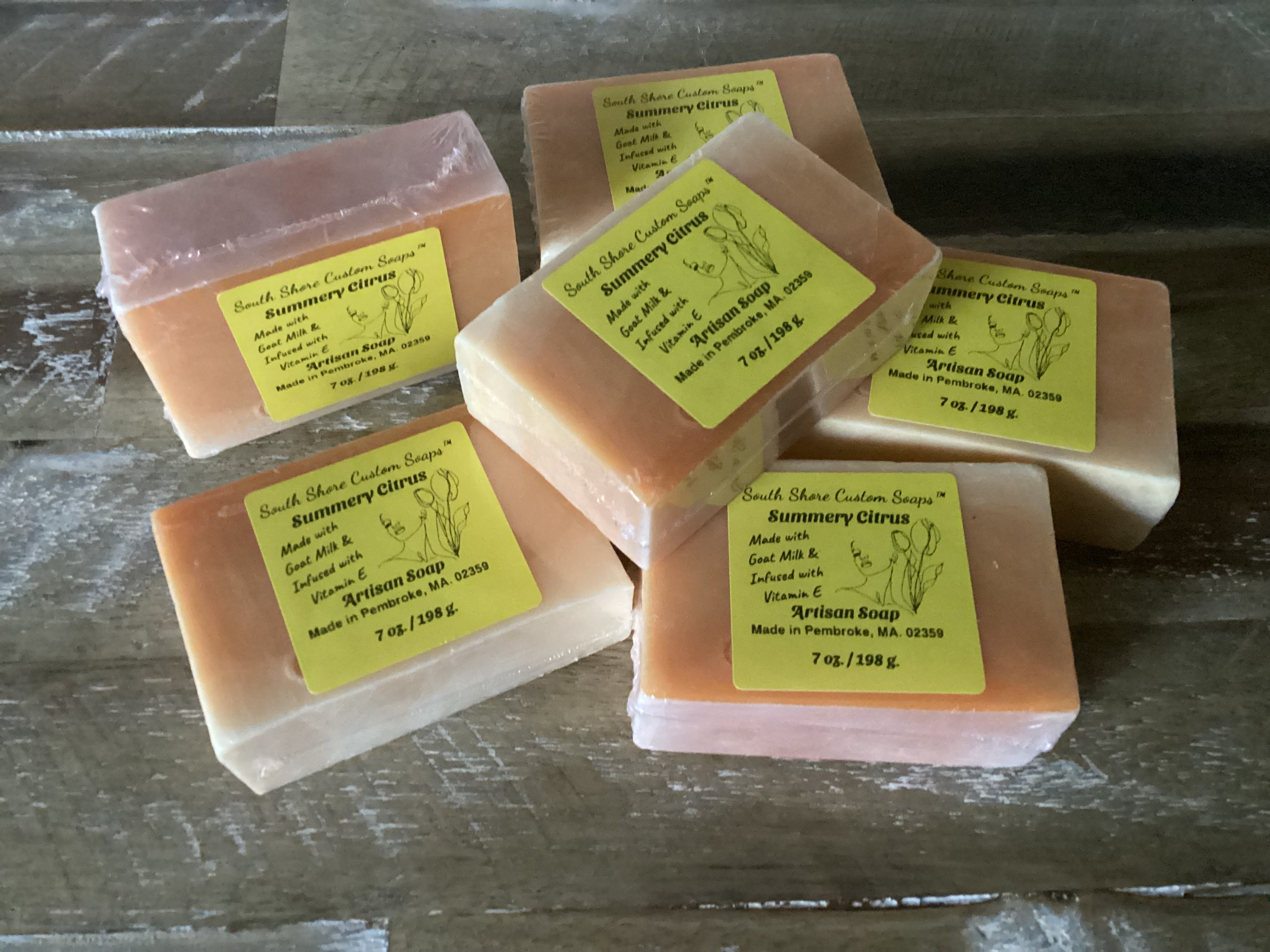 Summery Citrus Artisan Soap