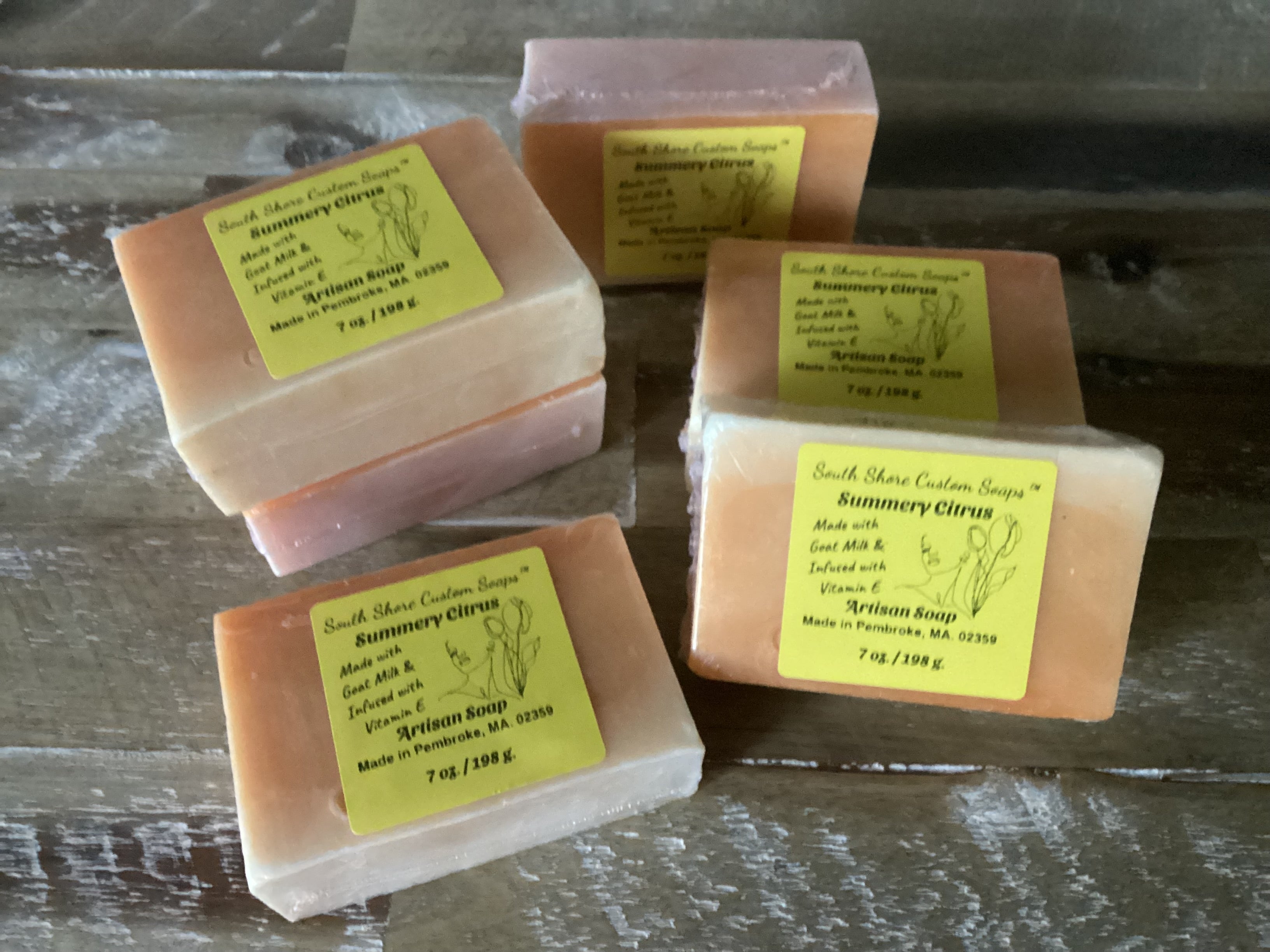 Summery Citrus Artisan Soap