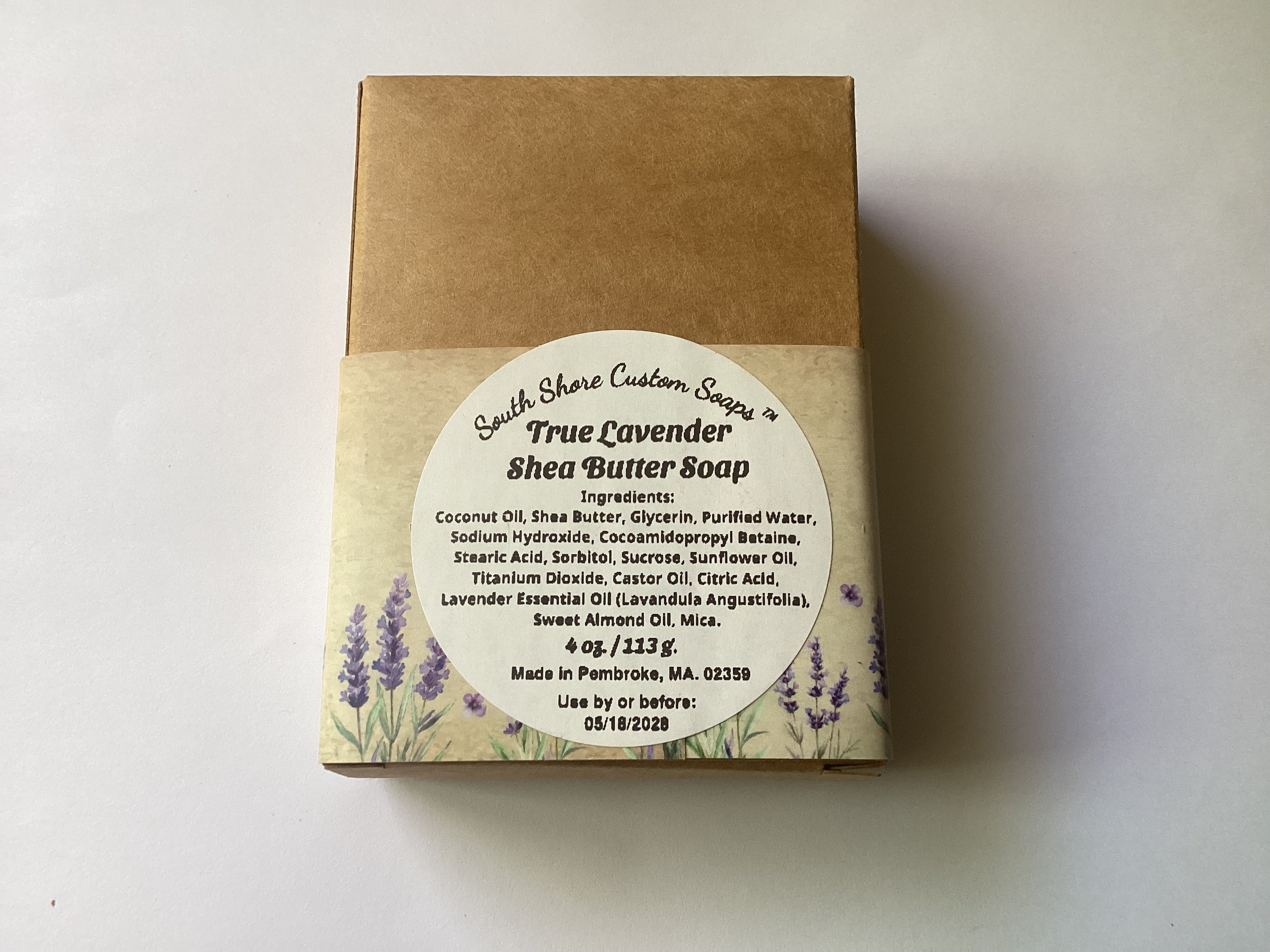 True Lavender Shea Butter Soap