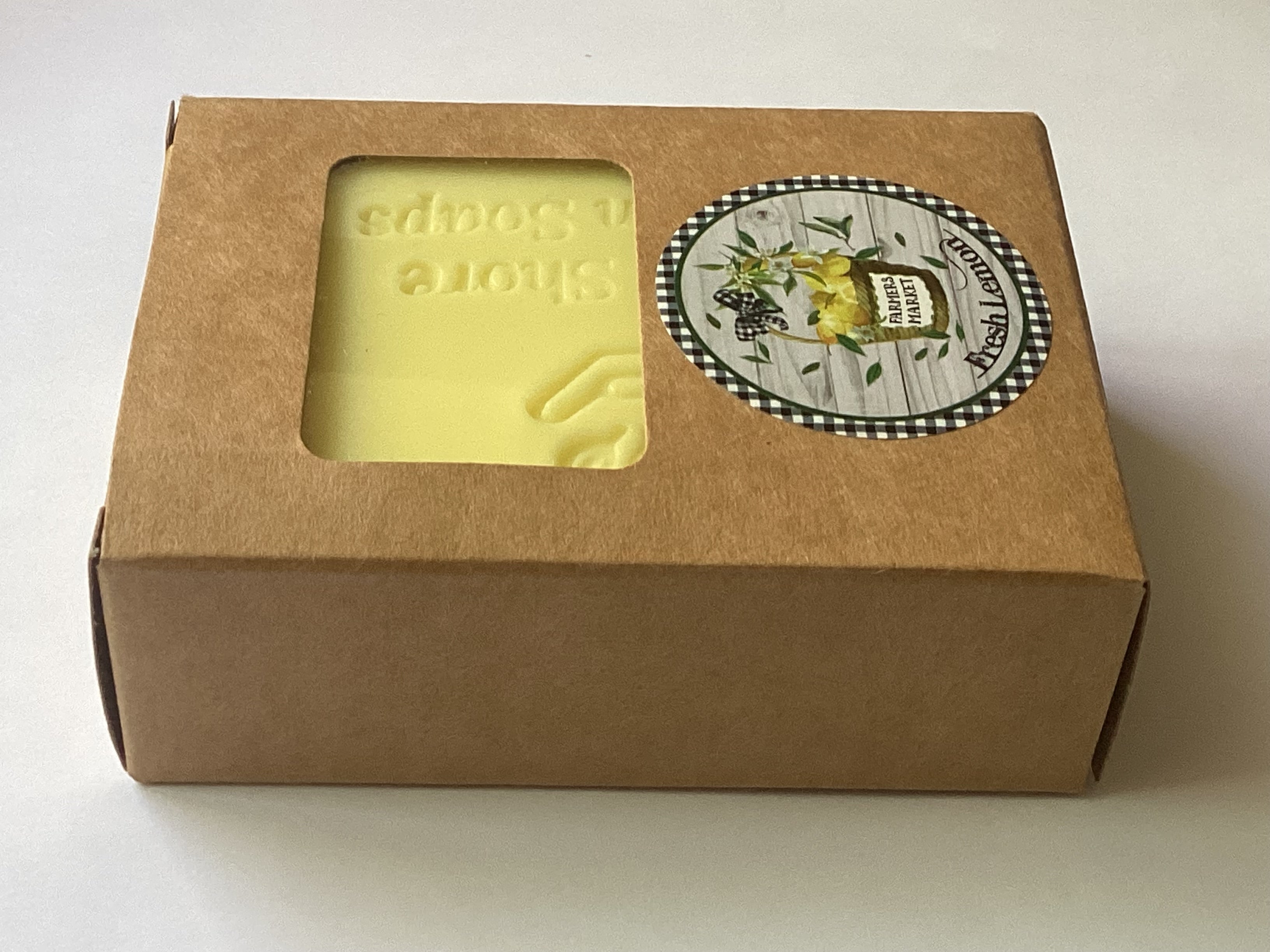 Farmers Market Fresh Lemon & Goat Milk Soap