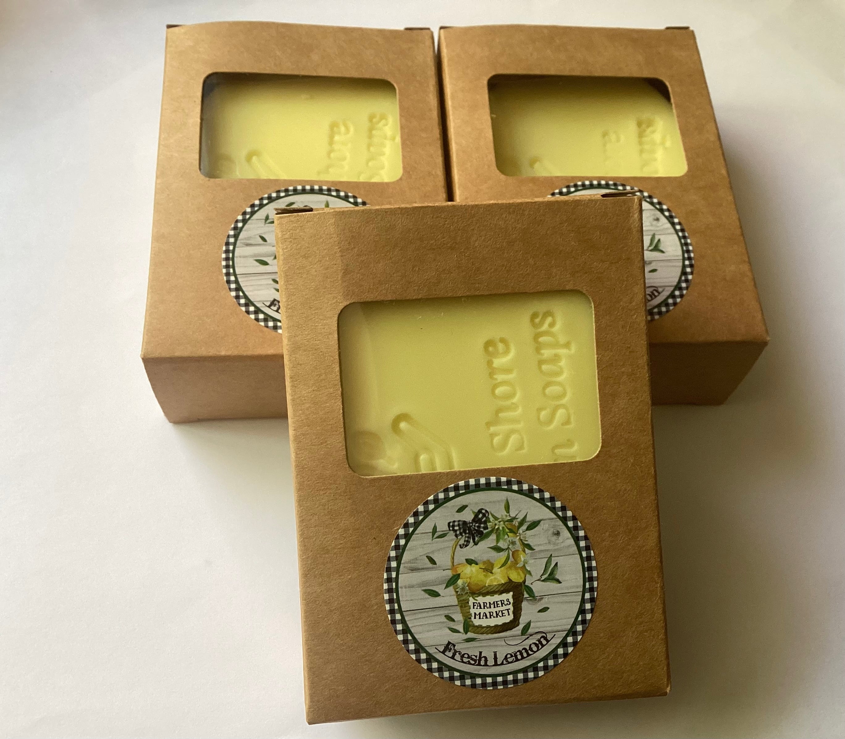 Farmers Market Fresh Lemon & Goat Milk Soap