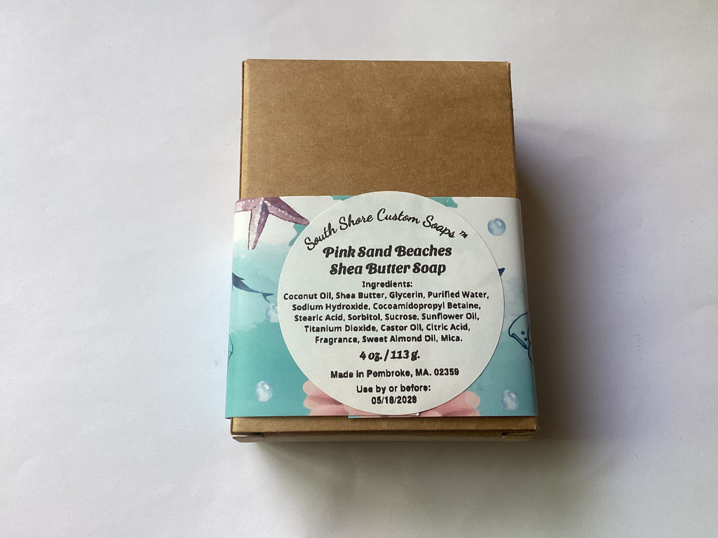Pink Sand Beaches Shea Butter Soap