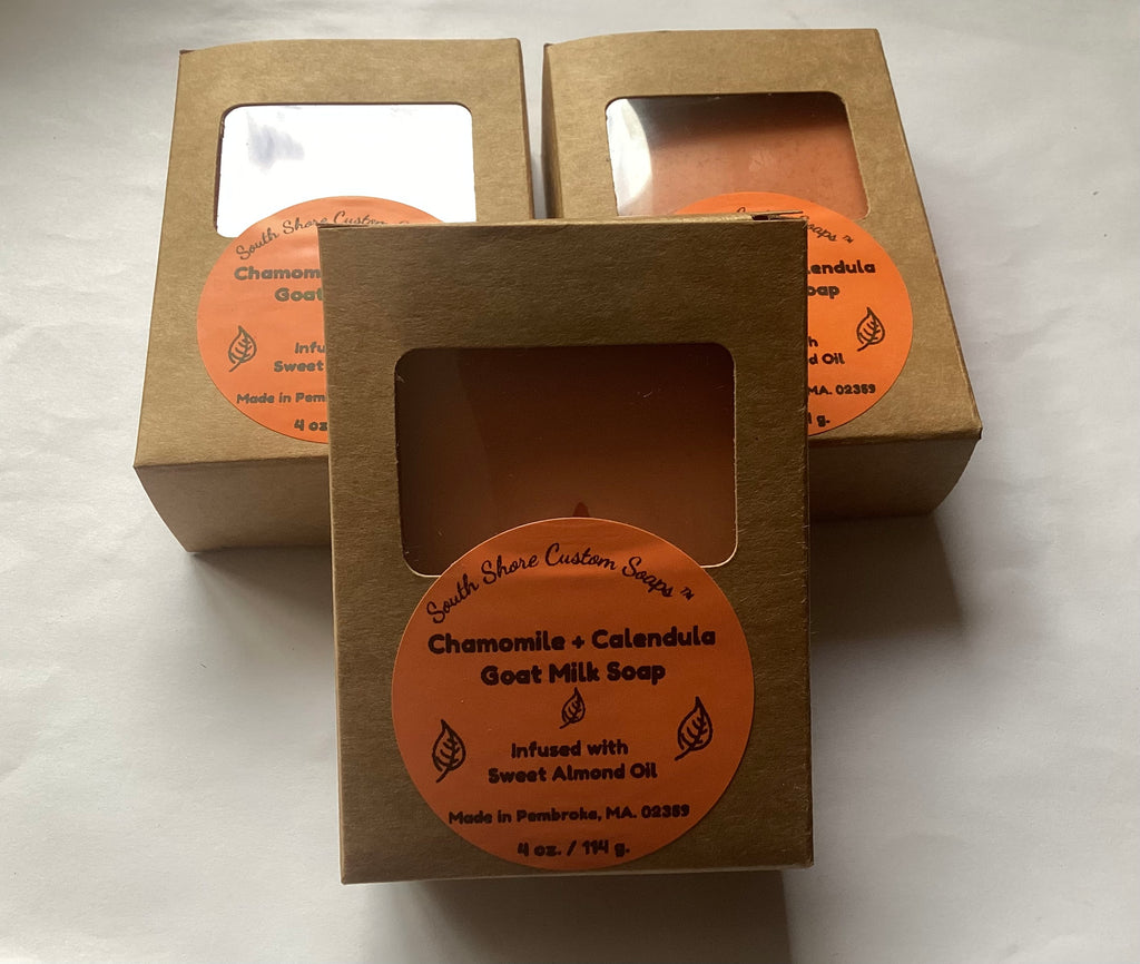 Chamomile + Calendula Goat Milk Soap