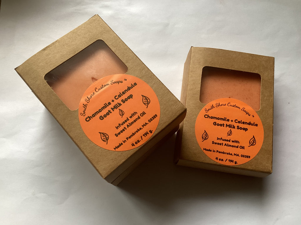 Chamomile + Calendula Goat Milk Soap