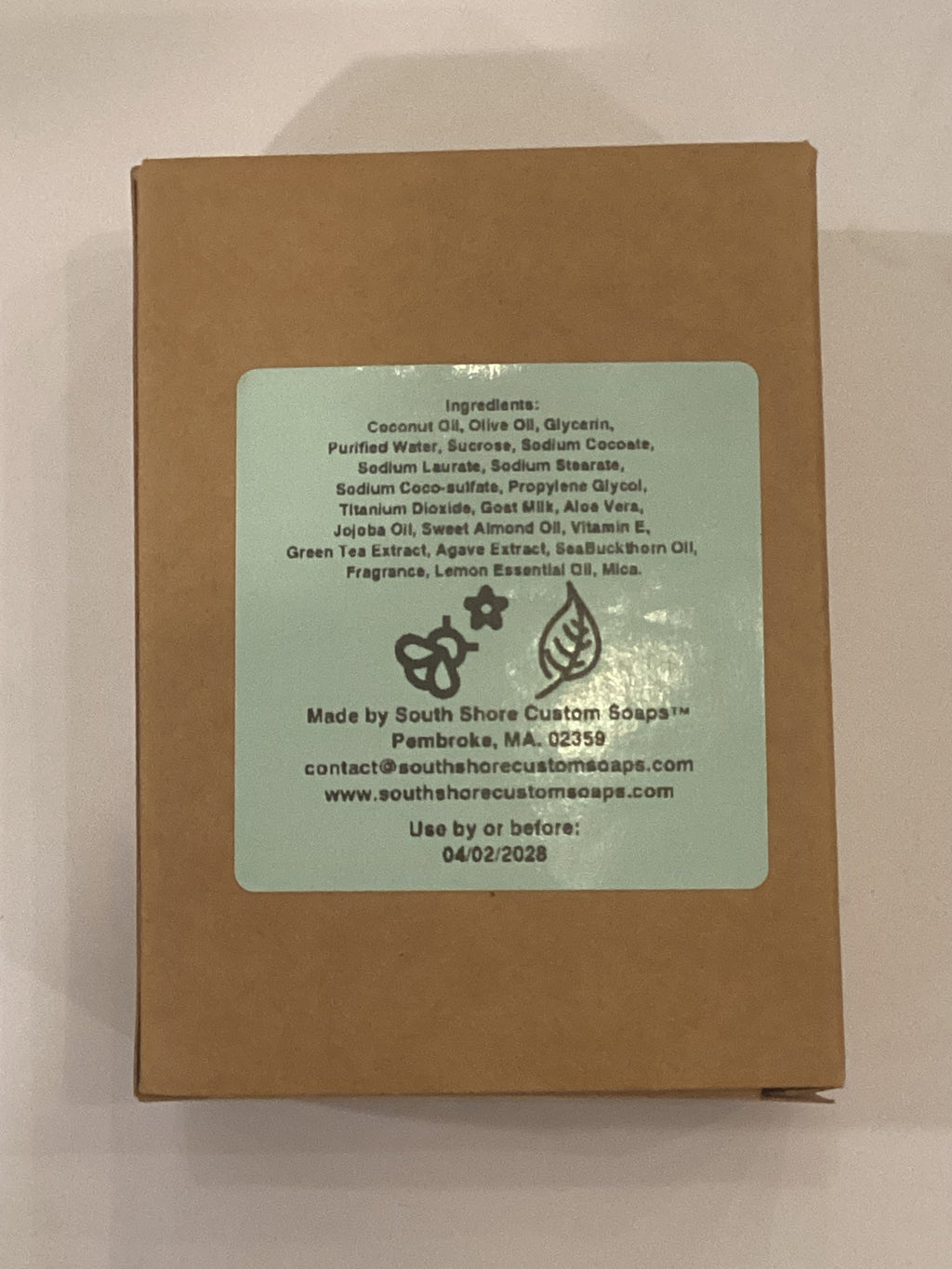 Green Tea + Lemon Goat Milk Soap