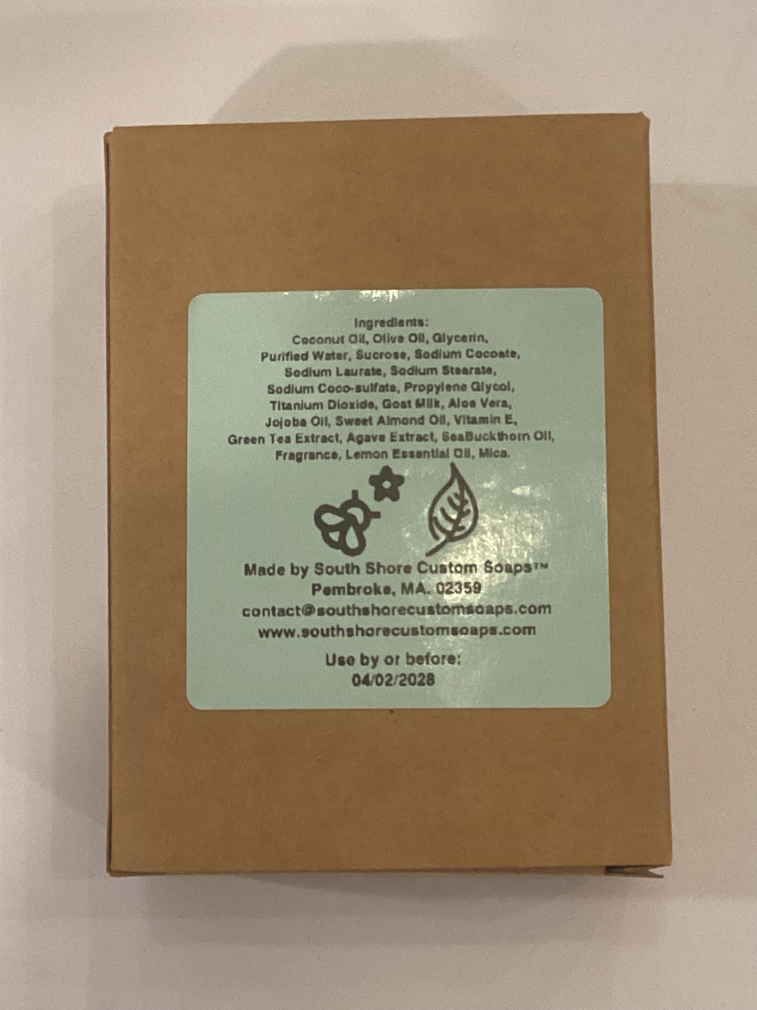Green Tea + Lemon Goat Milk Soap