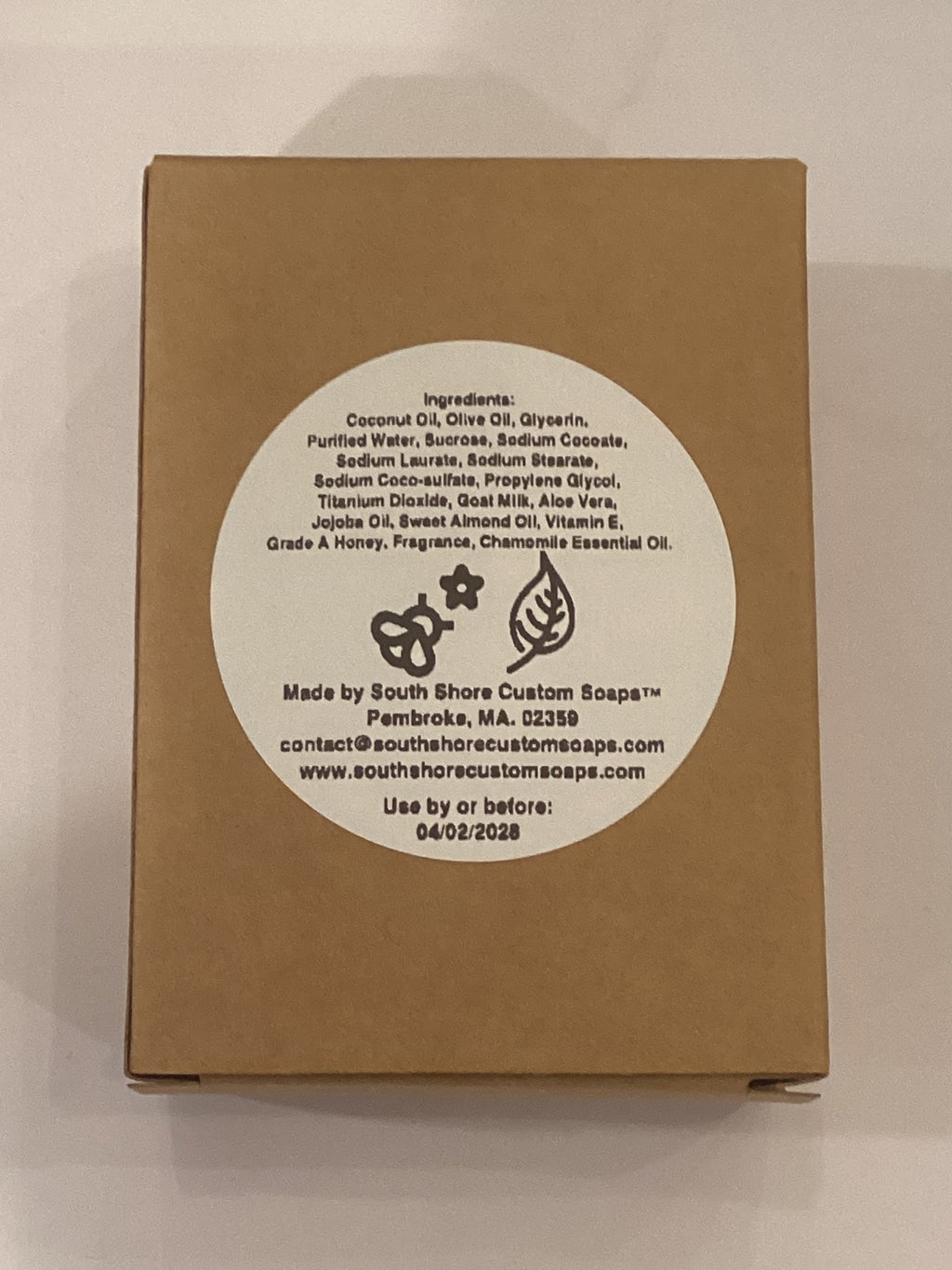 Honey Chamomile Goat Milk Soap