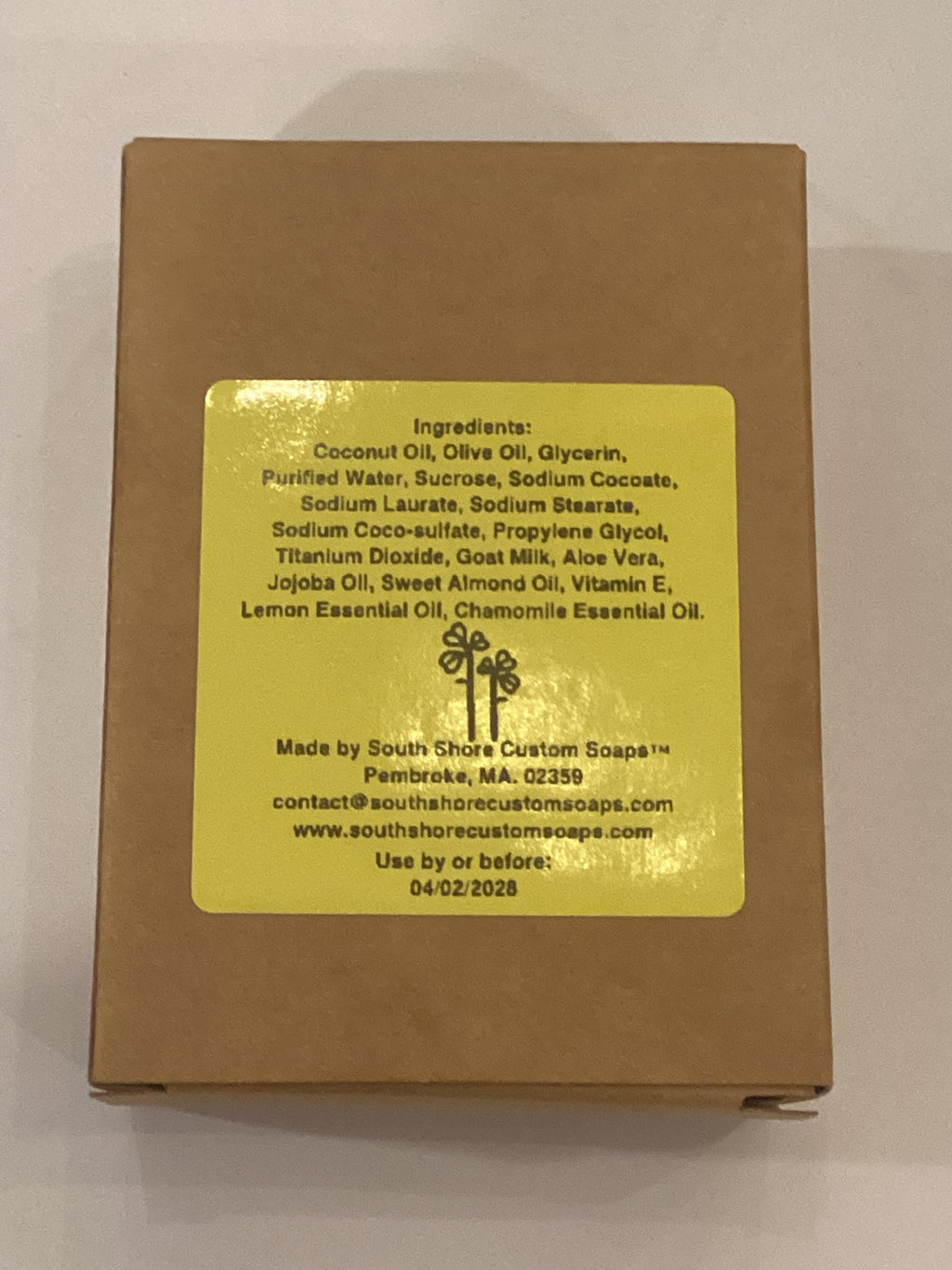 Lemon Chamomile Goat Milk Soap