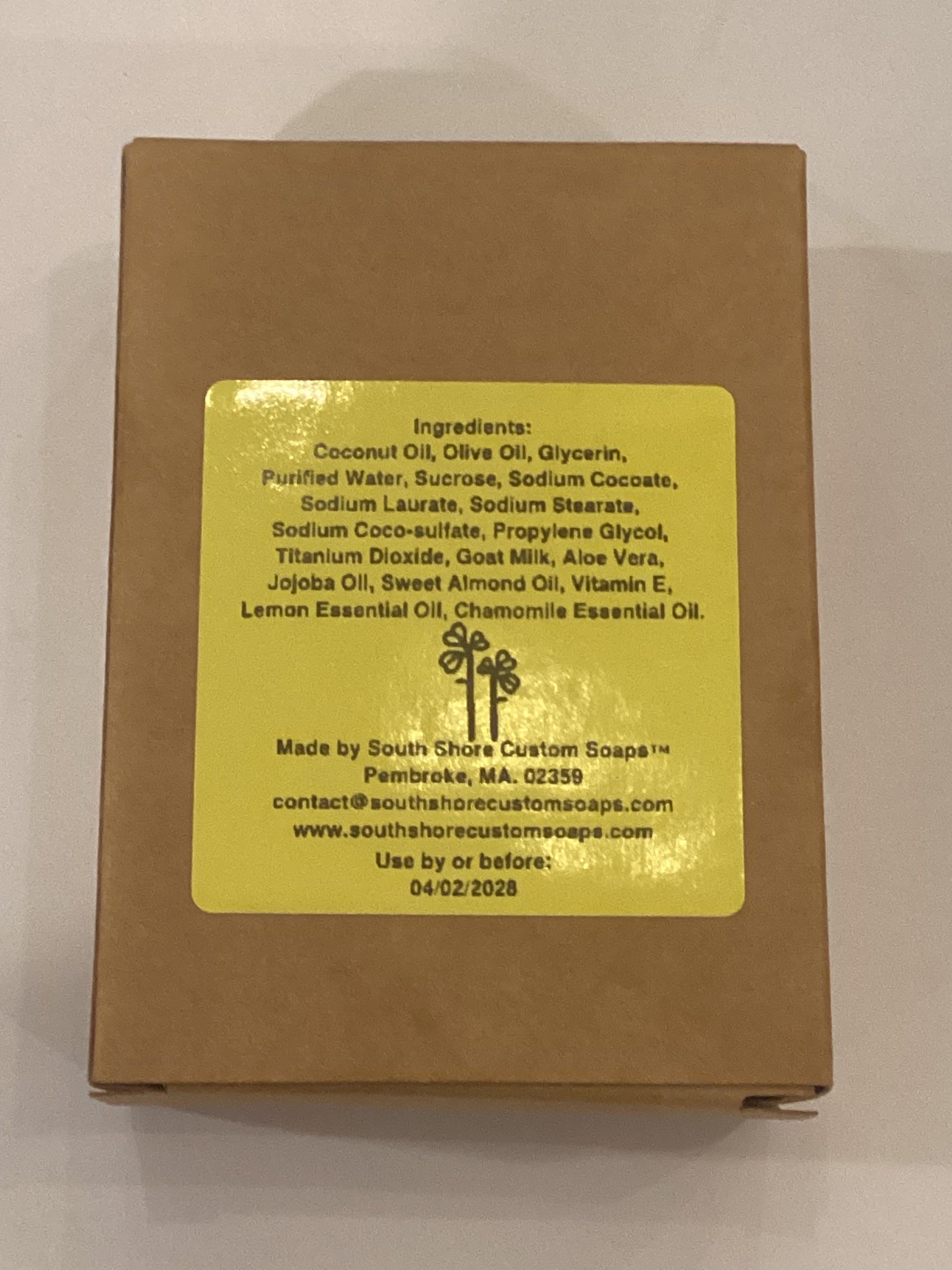 Lemon Chamomile Goat Milk Soap
