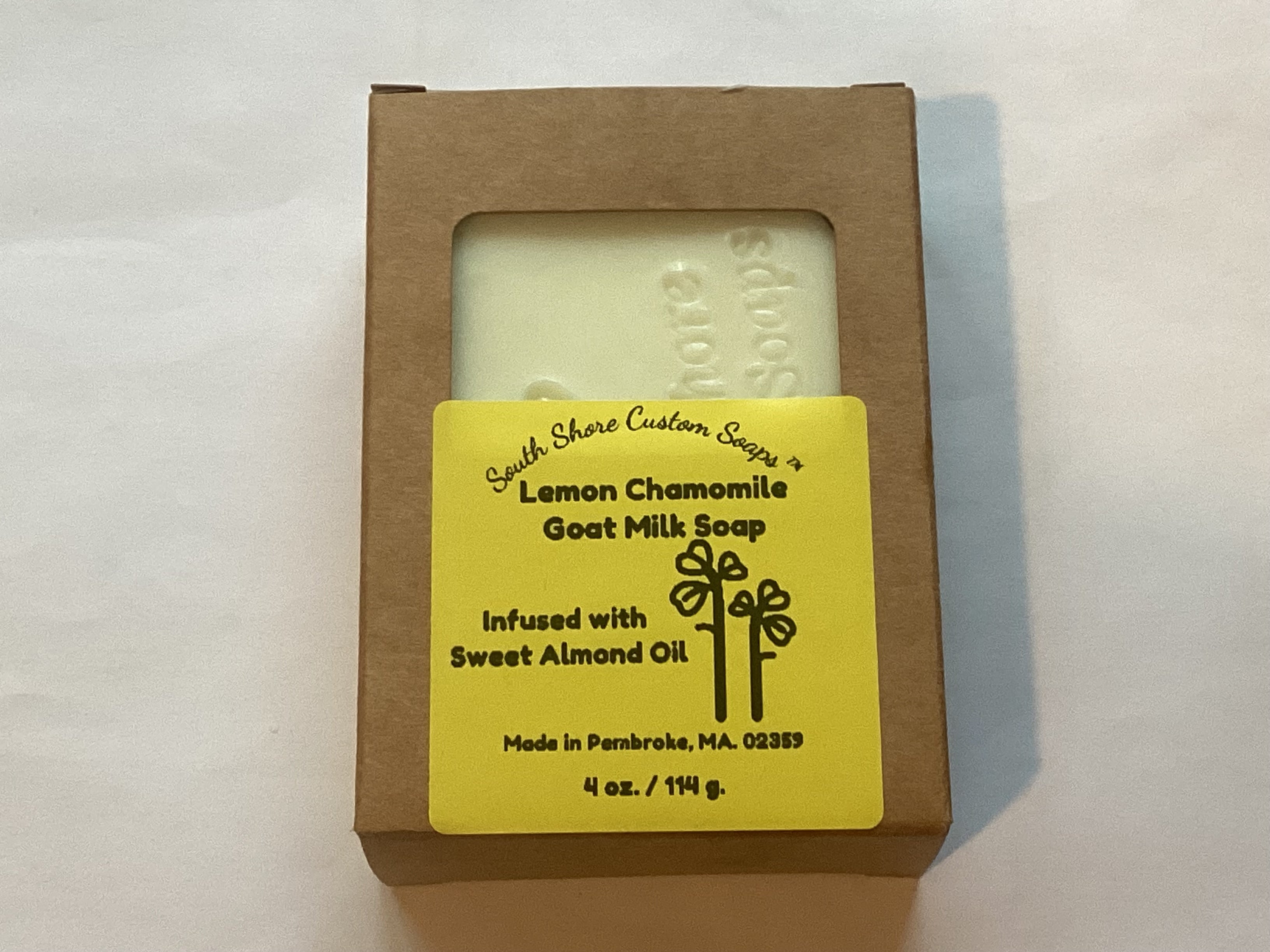 Lemon Chamomile Goat Milk Soap
