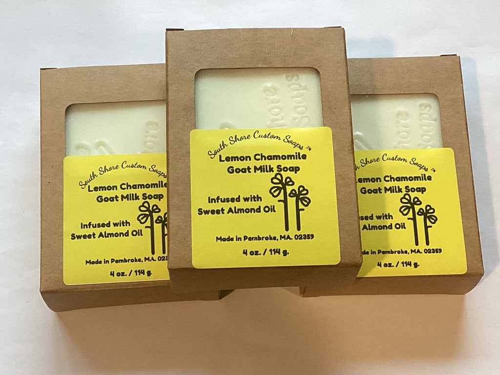 Lemon Chamomile Goat Milk Soap