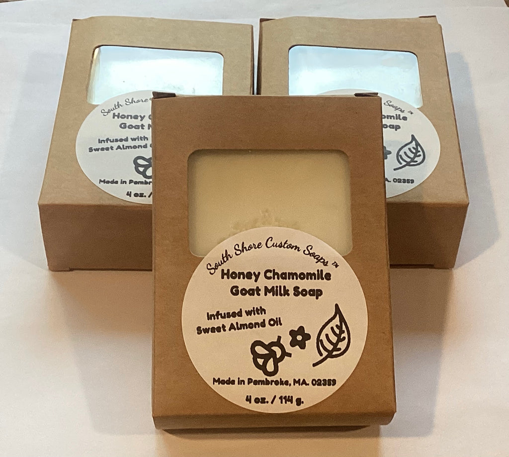 Honey Chamomile Goat Milk Soap